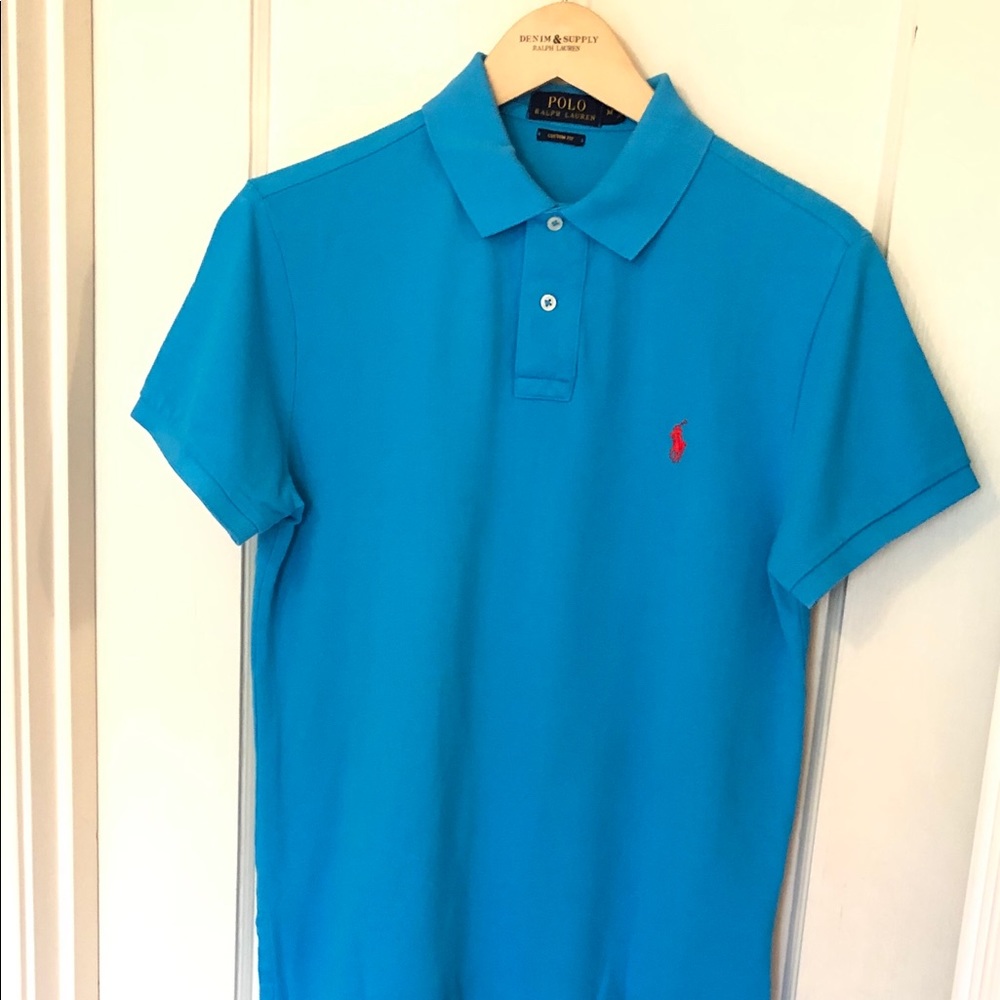 Olympic Blue Polo Shirt